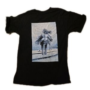 Stussy Black Graphic Palm Tree Short Sleeve Tee